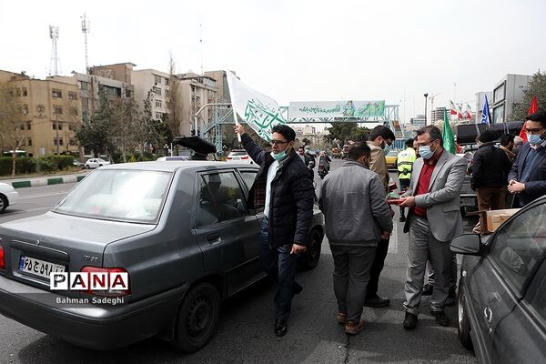 کاروان پیاده‌روی دانش‌آموزی «مهدی یاوران»
