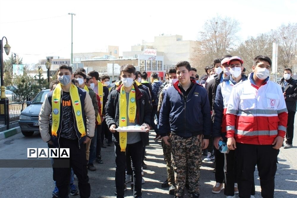 برگزاری پیاده‌روی «مهدی یاوران» زنجان