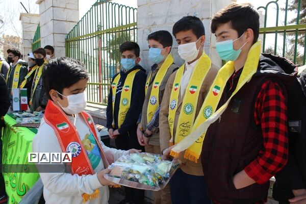 برگزاری پیاده‌روی «مهدی یاوران» زنجان