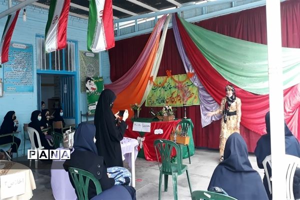 مراسم جشن نیمه شعبان در دبیرستان دخترانه شاهد فردوس اندیمشک