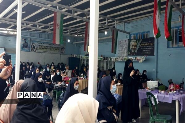 مراسم جشن نیمه شعبان در دبیرستان دخترانه شاهد فردوس اندیمشک
