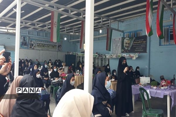 مراسم جشن نیمه شعبان در دبیرستان دخترانه شاهد فردوس اندیمشک