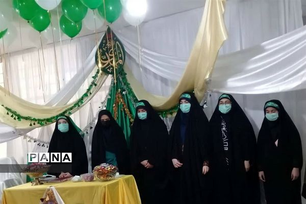 اجرای سرود انصاری‌ها به‌مناسبت میلاد حضرت مهدی (عج) در البرز