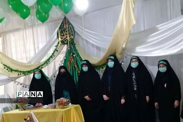 اجرای سرود انصاری‌ها به‌مناسبت میلاد حضرت مهدی (عج) در البرز