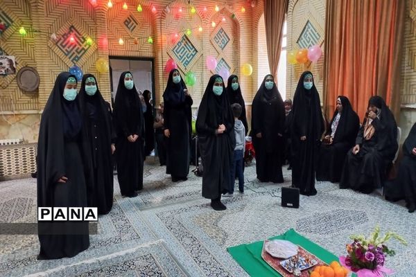 اجرای سرود انصاری‌ها به‌مناسبت میلاد حضرت مهدی (عج) در البرز