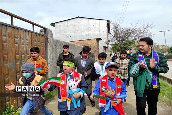 راهپیمایی مهدوی یاوران در گلوگاه