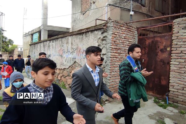 راهپیمایی مهدوی یاوران در گلوگاه