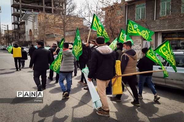 همایش پیاده‌روی مهدی یاوران در ارومیه