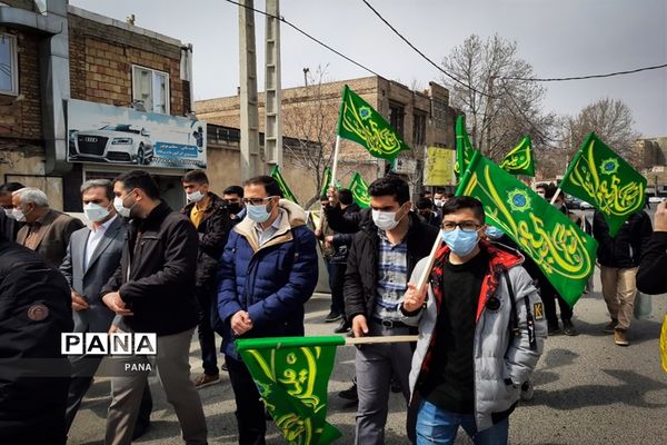 همایش پیاده‌روی مهدی یاوران در ارومیه