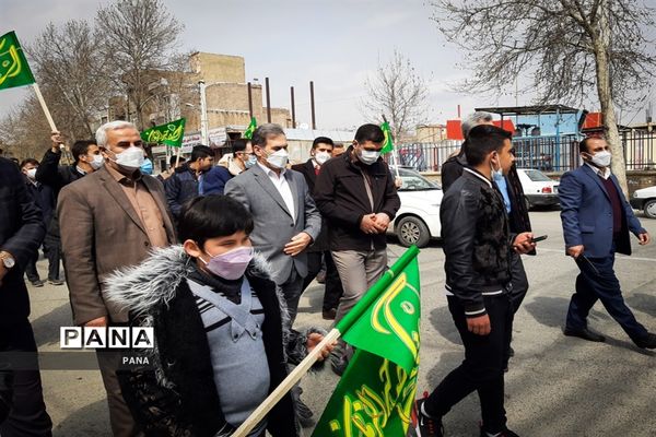 همایش پیاده‌روی مهدی یاوران در ارومیه