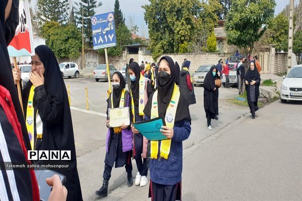 تجمع دانش‌آموزی مهدی یاوران در محمودآباد