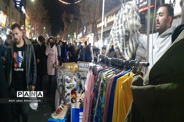 شلوغی بازار افسریه 2 روز مانده به عید نوروز