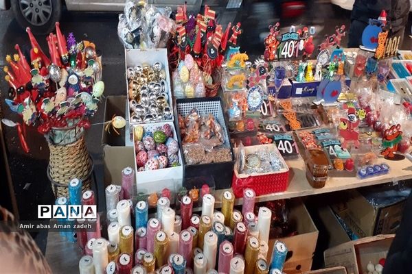 شلوغی بازار افسریه 2 روز مانده به عید نوروز
