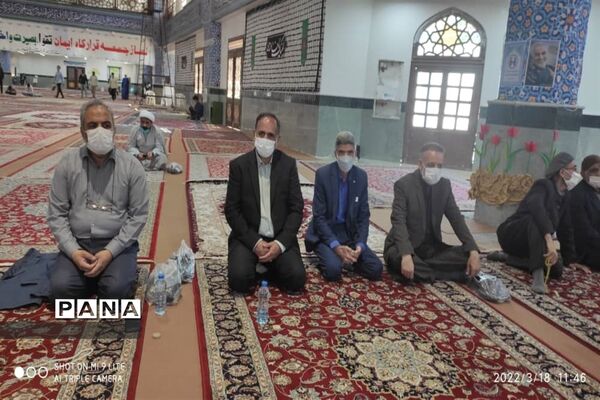 همایش پیاده‌روی مهدی یاوران در شهرستان بیرجند