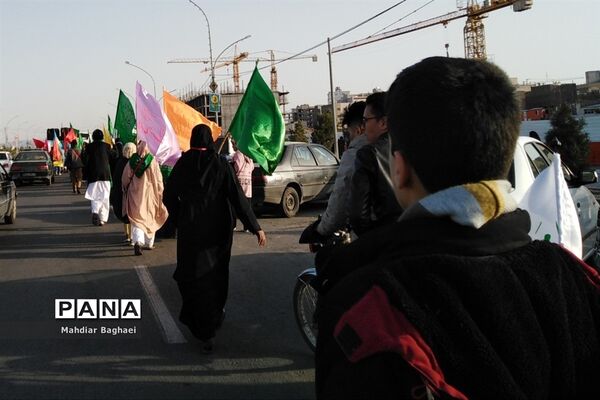 جشن نیمه شعبان و پیاده‌روی زائران به مسجد جمکران-4