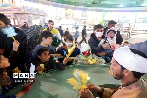جشن نیمه شعبان و پیاده‌روی زائران به مسجد جمکران-4