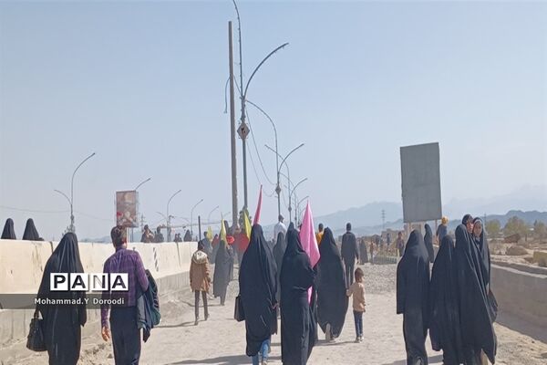جشن نیمه شعبان و پیاده‌روی زائران به مسجد جمکران-4