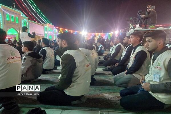 جشن نیمه شعبان و پیاده‌روی زائران به مسجد جمکران-4