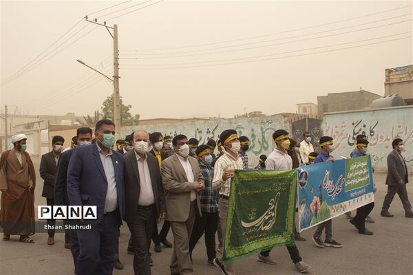 تجمع دانش‌آموزی مهدی یاوران در زاهدان
