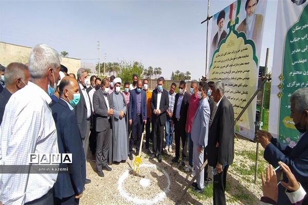 کلنگ‌زنی و بازسازی آموزشگاه‌های بختاجرد، محمد‌آباد و شهنان از روستاهای داراب