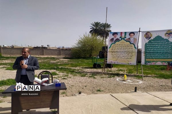کلنگ‌زنی و بازسازی آموزشگاه‌های بختاجرد، محمد‌آباد و شهنان از روستاهای داراب