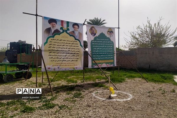 کلنگ‌زنی و بازسازی آموزشگاه‌های بختاجرد، محمد‌آباد و شهنان از روستاهای داراب