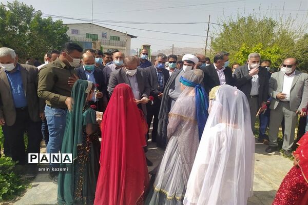 کلنگ‌زنی و بازسازی آموزشگاه‌های بختاجرد، محمد‌آباد و شهنان از روستاهای داراب