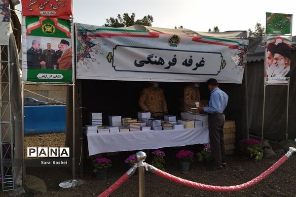 ارائه خدمات و اسکان موقت مسافران نوروزی توسط ارتش