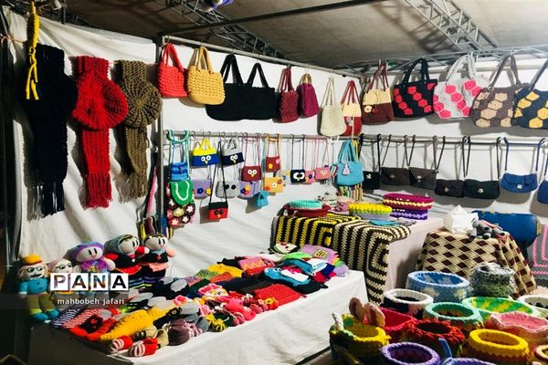 برپایی غرفه‌های فروش صنایع دستی در ساری