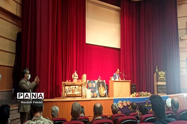 آیین تکریم و معارفه مدیر آموزش و پرورش ناحیه یک قم