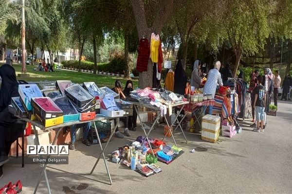 برپایی نمایشگاه تولیدات زنان سرپرست خانواده در شوشتر