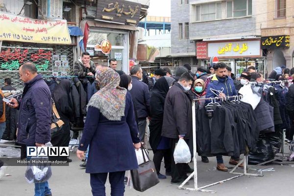تب و تاب خرید مردم تبریز در آخرین ساعات قرن