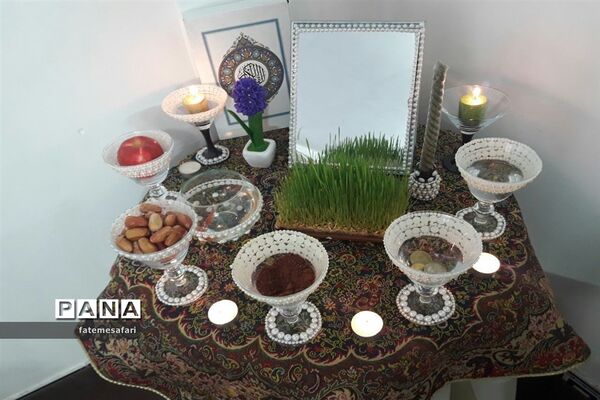 سفره‌های هفت‌سین با فرارسیدن بهار در فیروزکوه