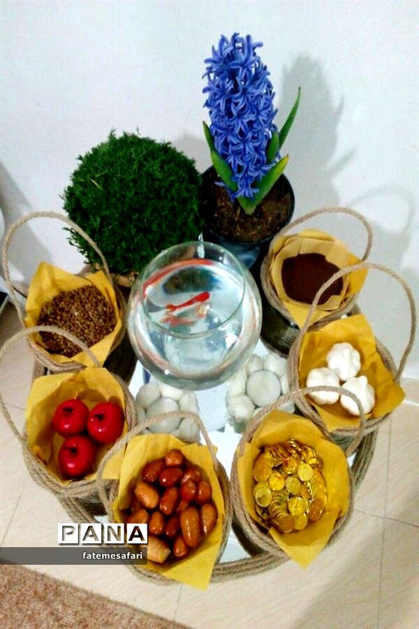 سفره‌های هفت‌سین با فرارسیدن بهار در فیروزکوه