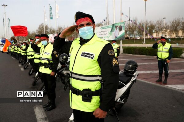 رزمایش نوروزی اقتدار پلیس تهران