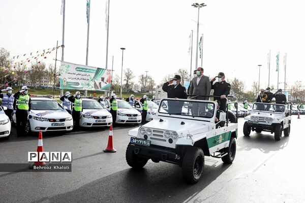 رزمایش نوروزی اقتدار پلیس تهران