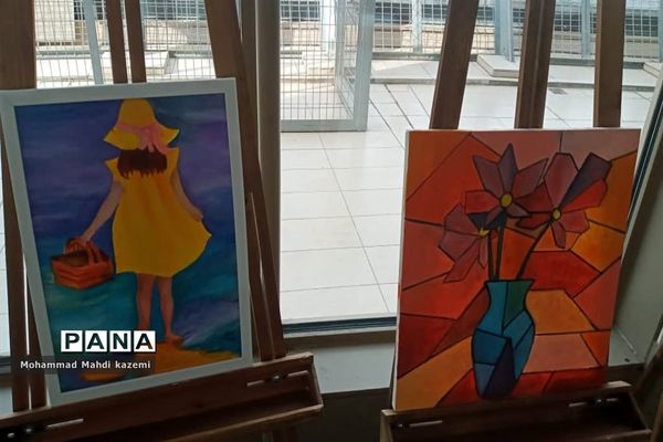 نمایشگاه آثار هنری هنرمندان سندرم‌دان