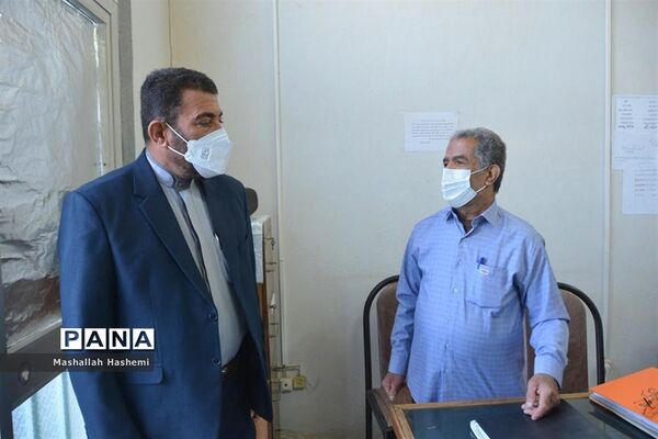 دیدار نوروزی مدیرکل آموزش و پرورش استان بوشهر با همکاران اداره‌کل
