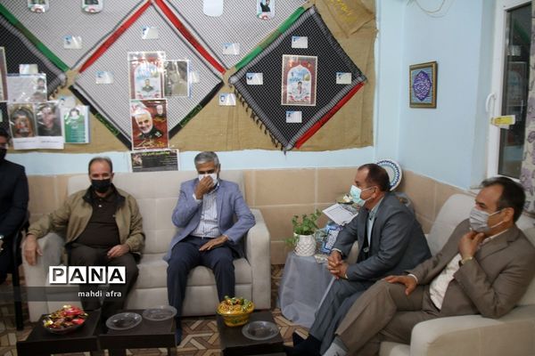 بازدید فرماندار و دادستان بهبهان از ستاد اسکان نوروزی این شهرستان