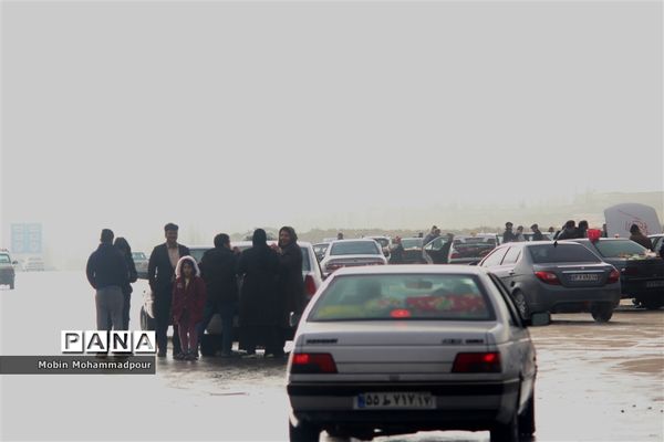 استقبال تبریز در مه از مسافران نوروزی