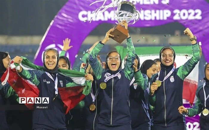 درخشش ستارگان نیشابوری در اولین دوره مسابقات فوتبال دختران زیر ١٨ سال کافا ۲۰۲۲