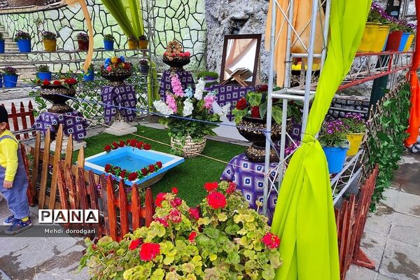 سفره‌های هفت‌سین و استقبال از بهار در رودهن