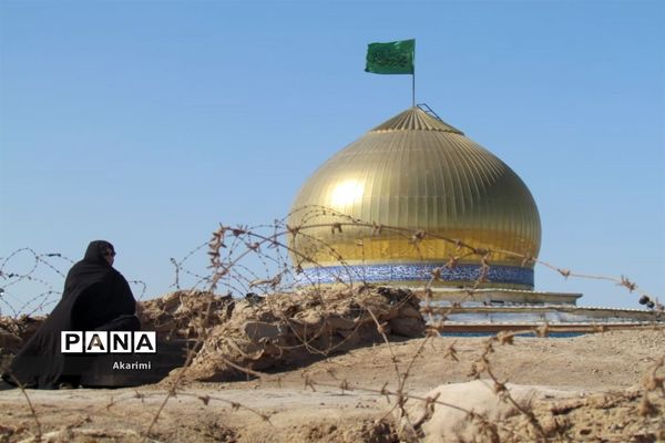 اردوی راهیان نور در یادمان طلاییه