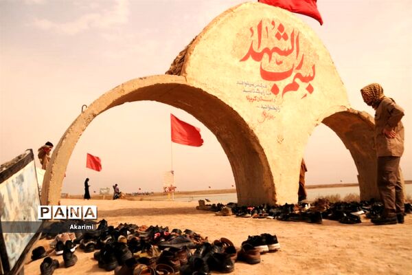 اردوی راهیان نور در یادمان طلاییه