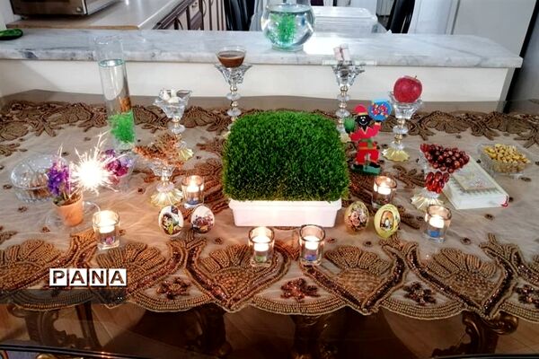 سنت زیبای چیدن سفره هفت‌سین