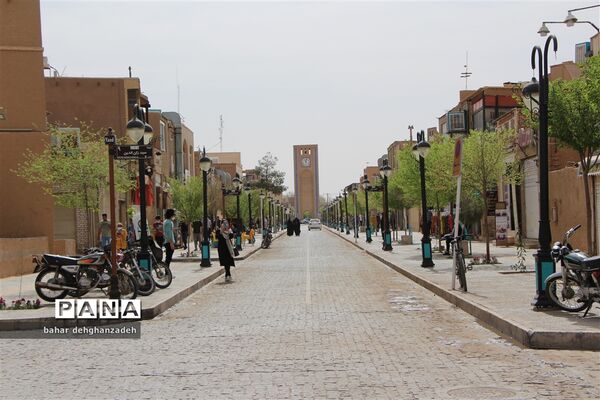 زیباسازی بافت تاریخی یزد در ایام نوروزی