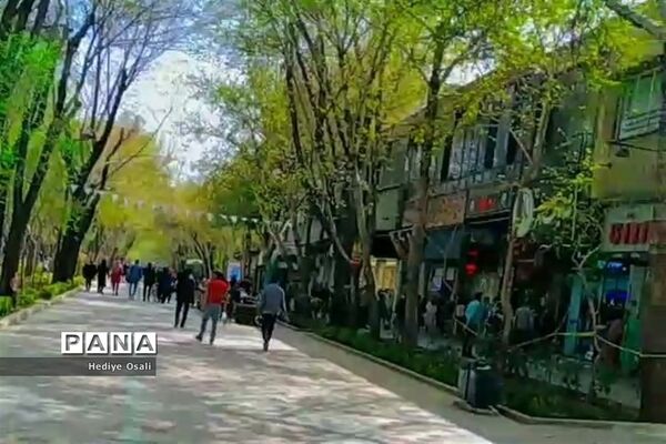 مسافران و گردشگران نوروزی در اصفهان