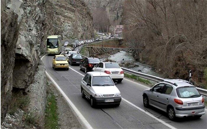 ترافیک جاده‌های منتهی به شمال کشور پرحجم اما روان است