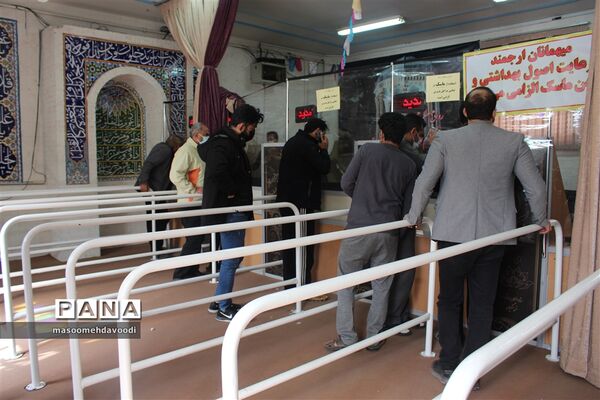 بازدید رئیس سازمان دانش‌آموزی فارس از ستاد اسکان ناحیه دو شیراز