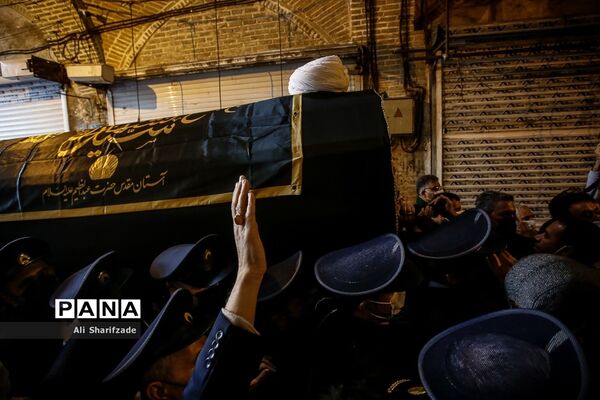 مراسم تشییع پیکر آیت الله محمدی ری شهری